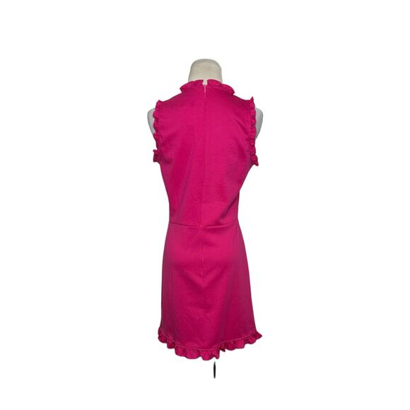 Amanda Uprichard fuchsia sleeveless sheath dress size Large - Picture 11 of 12